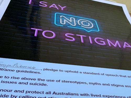 Everymind and SANE Australia launch national #StigmaPledge campaign to reduce stigmatising language by members of Parliament